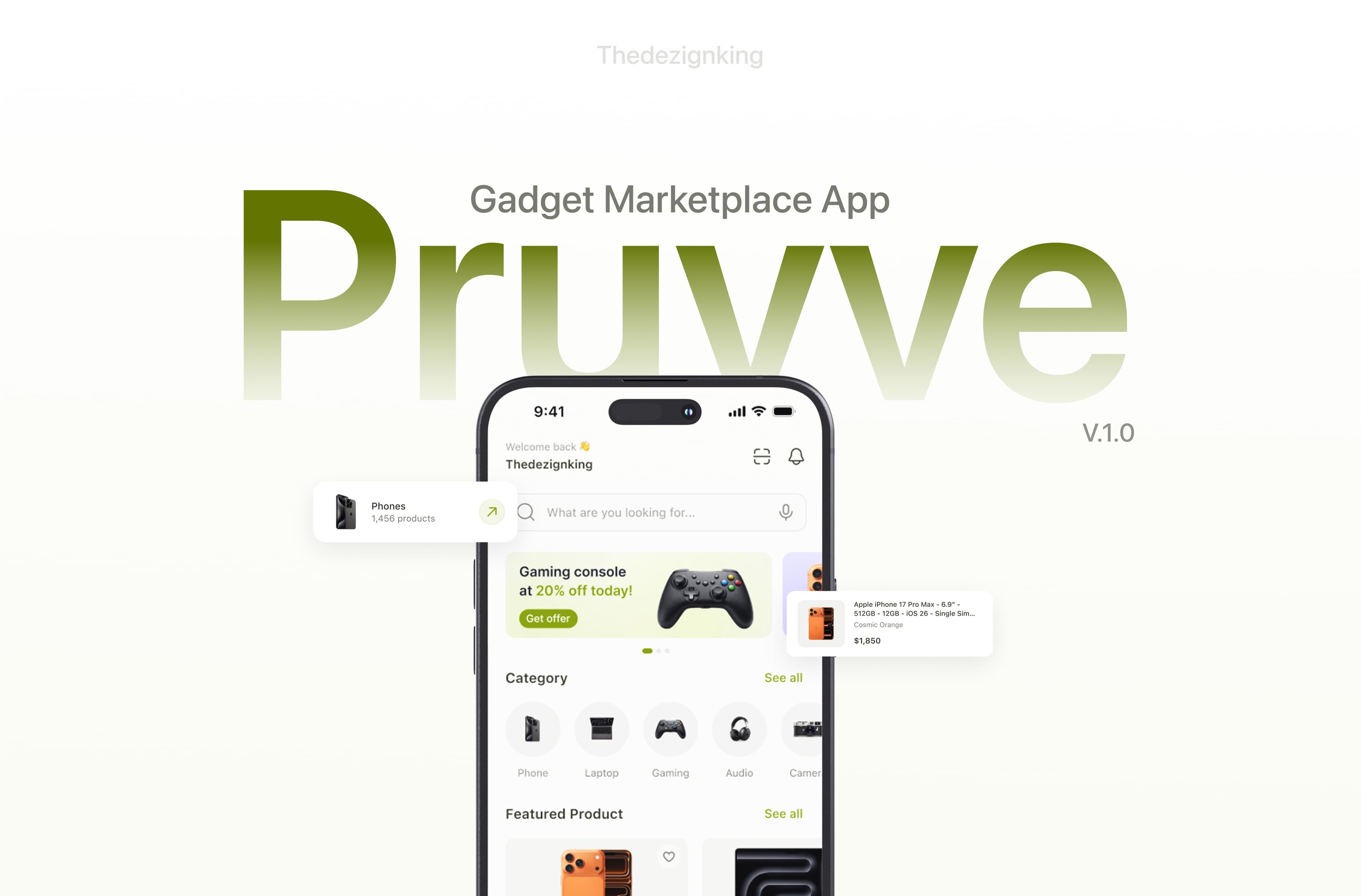 Pruvve — gadget marketplace