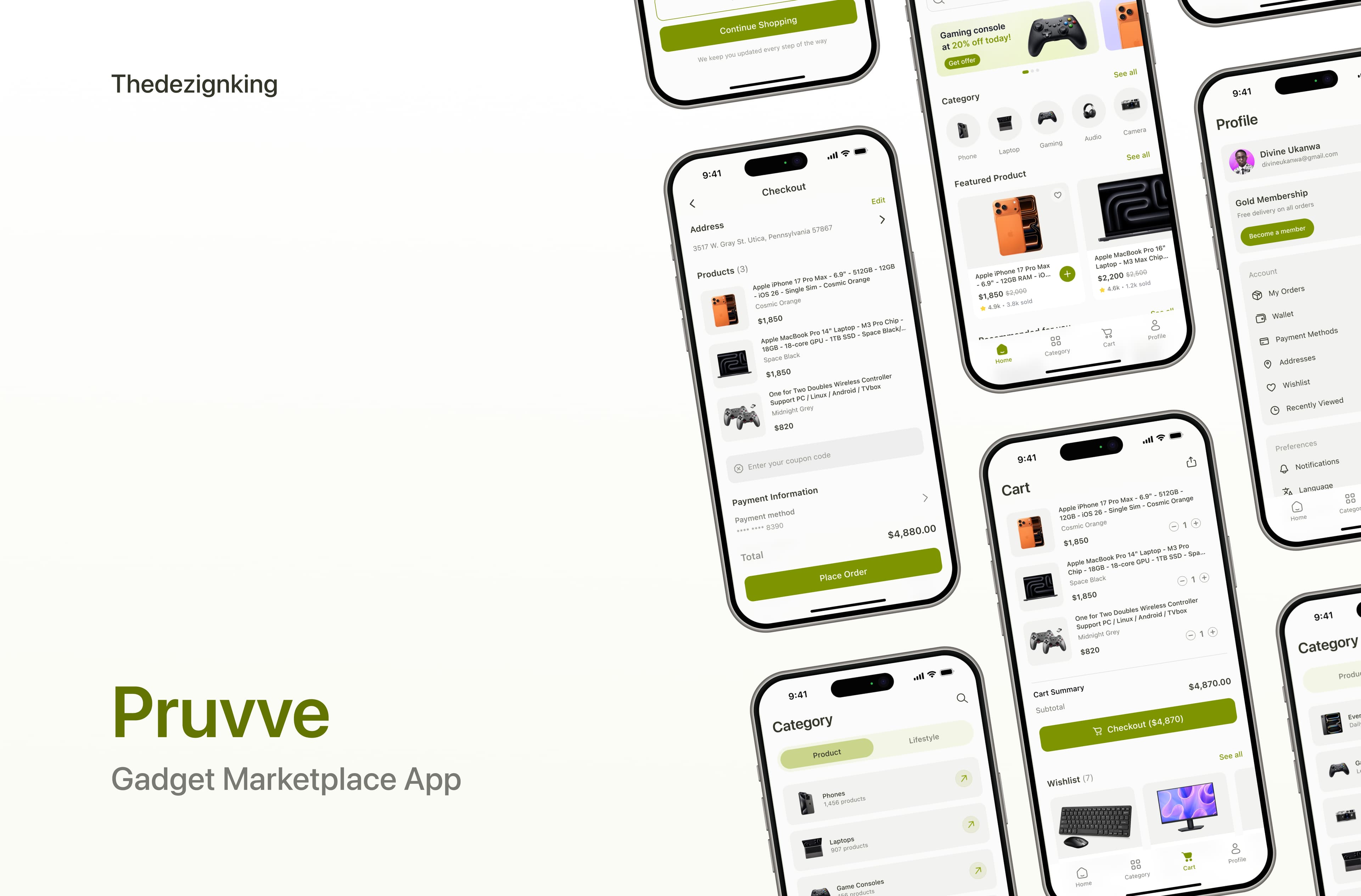 Pruvve post-purchase confirmation and order tracking